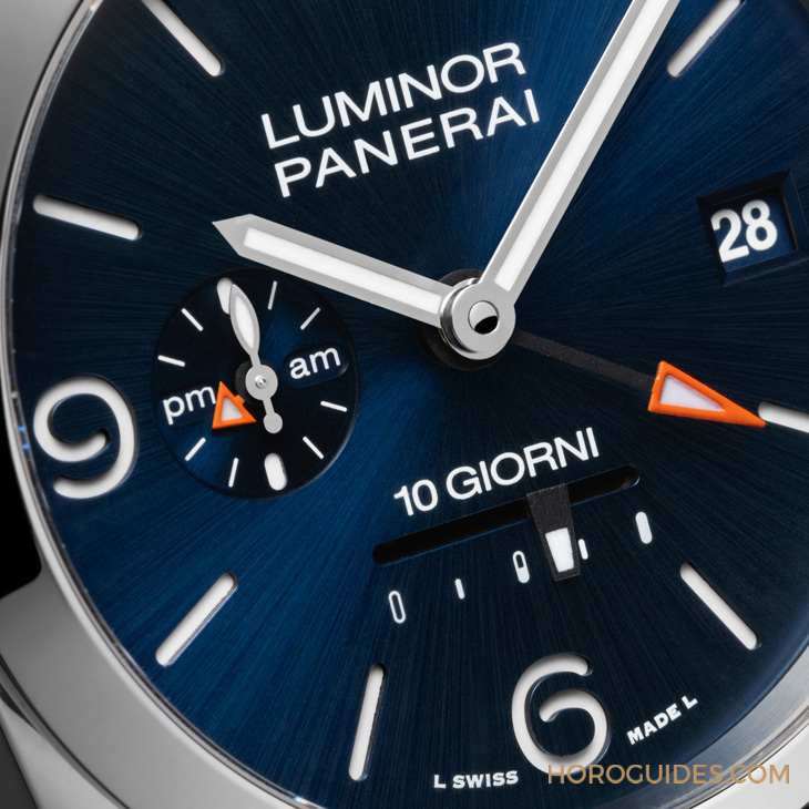 PANERAI - LUMINOR - PAM01482 - 久違的Panerai 10日動儲新作上陣!Luminor Dieci Giorni GMT -PAM01482