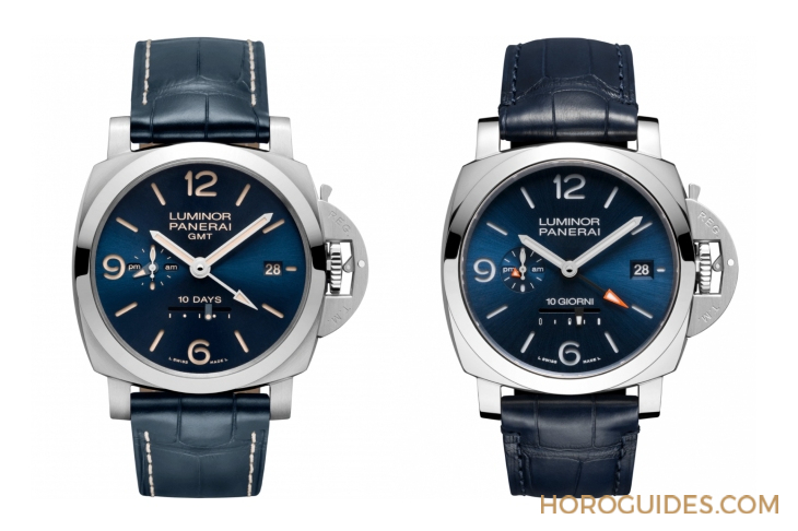 PANERAI - LUMINOR - PAM01482 - 久違的Panerai 10日動儲新作上陣!Luminor Dieci Giorni GMT -PAM01482