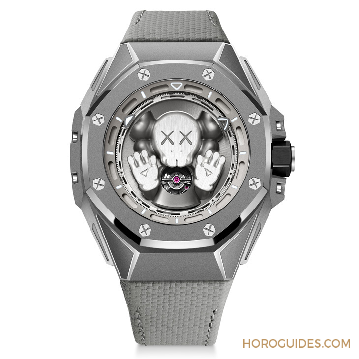 AUDEMARS PIGUET - ROYAL OAK CONCEPT - 26656TI.GG.D019VE.01 - XX來了！愛彼攜手KAWS推出皇家橡樹概念系列陀飛輪「COMPANION」限量版腕錶