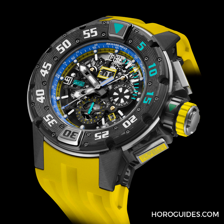 RICHARD MILLE - MEN - RM 032 - 征服深海，終極上陣！RICHARD MILLE RM 032自動上鍊飛返計時碼錶終極版