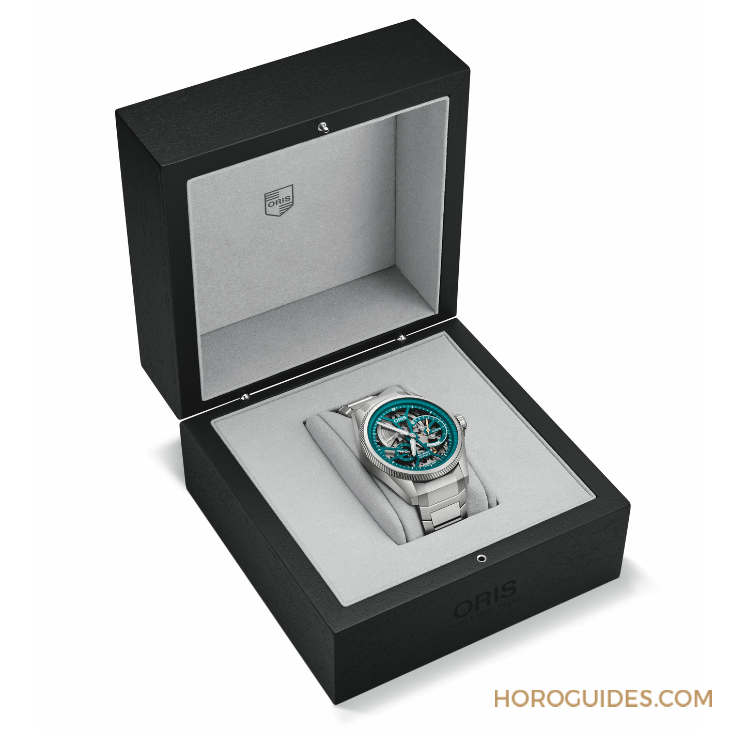 ORIS - PROPILOT - 01 115 7759 7117-Set - 蛇信指針、10日動力,Oris推出歷來首只生肖錶:ProPilot蛇年限量腕錶