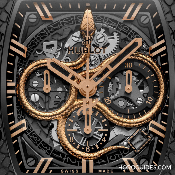 HUBLOT - SPIRIT OF BIG BANG - 642.CI.0180.RX.CNY25 - 蛇年專屬的潮流黑金｜Hublot Spirit of Big Bang金蛇限量腕錶
