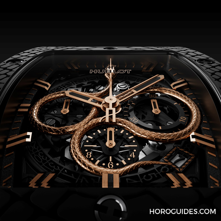 HUBLOT - SPIRIT OF BIG BANG - 642.CI.0180.RX.CNY25 - 蛇年專屬的潮流黑金｜Hublot Spirit of Big Bang金蛇限量腕錶