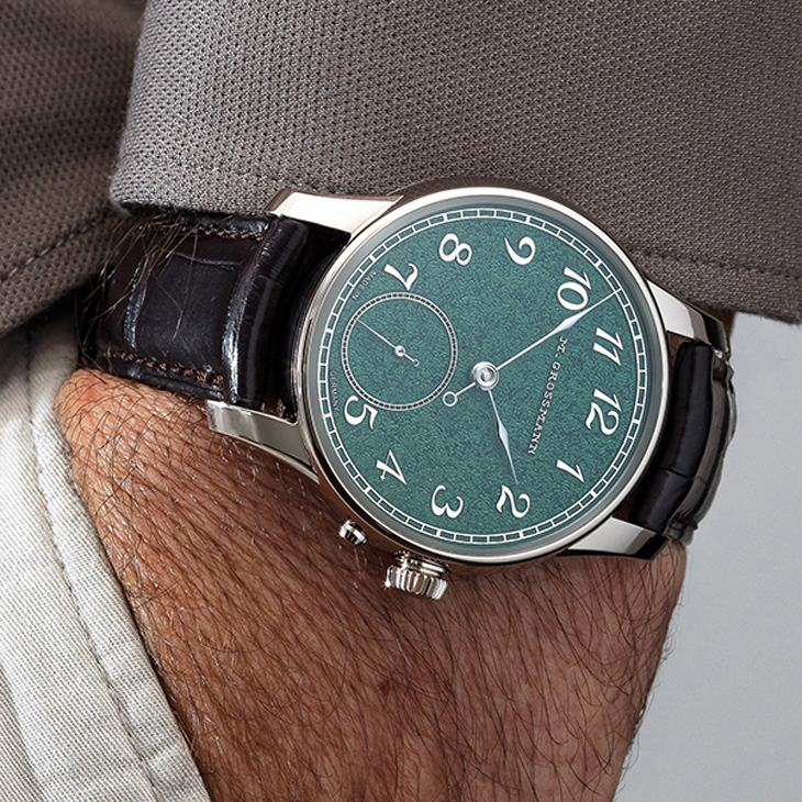 MORITZ GROSSMANN - BENU - MG-003864 - 令人心動的靜謐森林綠，Moritz Grossmann REMBLAGE Green腕錶