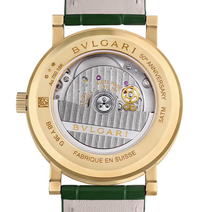 BVLGARI - BVLGARI∙BVLGARI - 104112 - BVLGARI首度以天然大理石錶盤入作｜BVLGARI BVLGARI系列50周年紀念腕錶