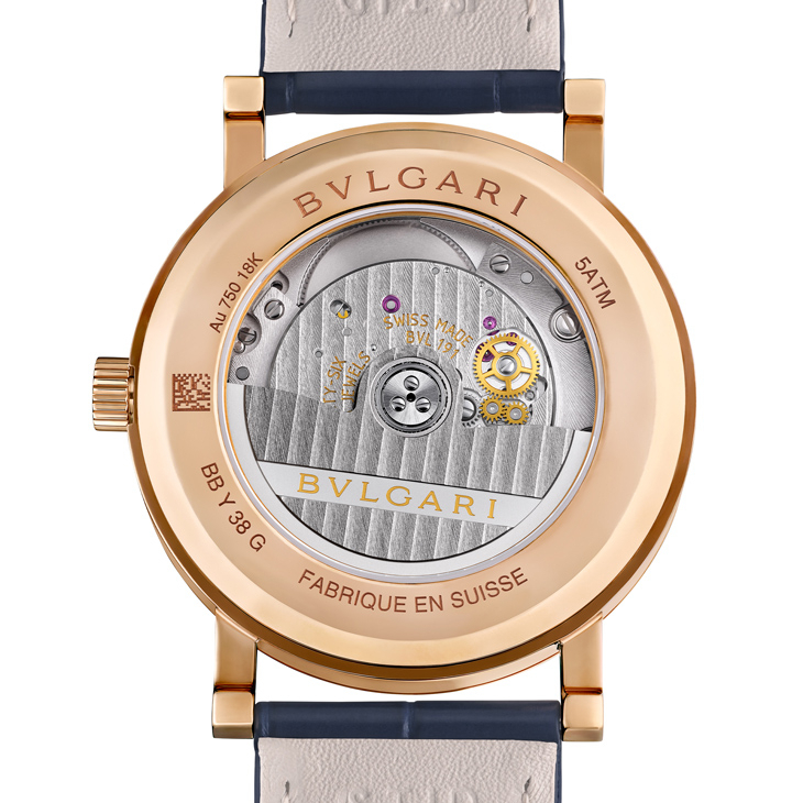 BVLGARI - BVLGARI∙BVLGARI - 104112 - BVLGARI首度以天然大理石錶盤入作｜BVLGARI BVLGARI系列50周年紀念腕錶