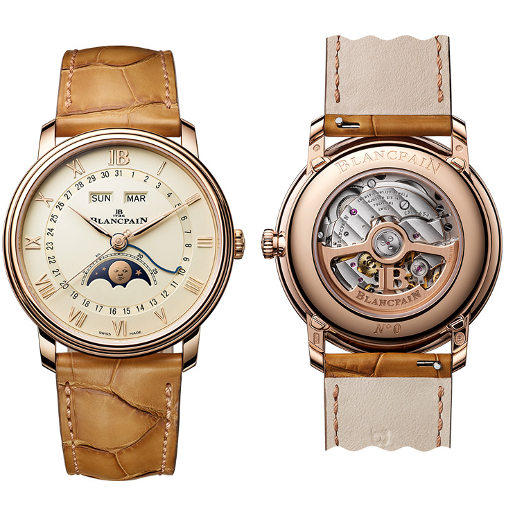 BLANCPAIN - VILLERET - 金棕色調,靜奢之美|Blancpain Villeret系列推出三款改版新作