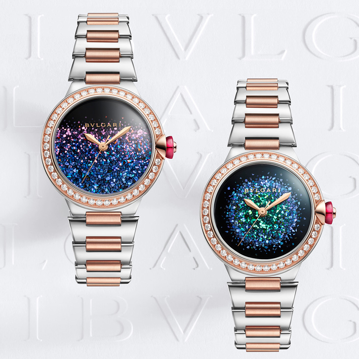 BVLGARI - LVCEA - 104243 - 以日本螺鈿漆藝構築光之馬賽克｜BVLGARI Lvcea Notte Di Luce限量腕錶