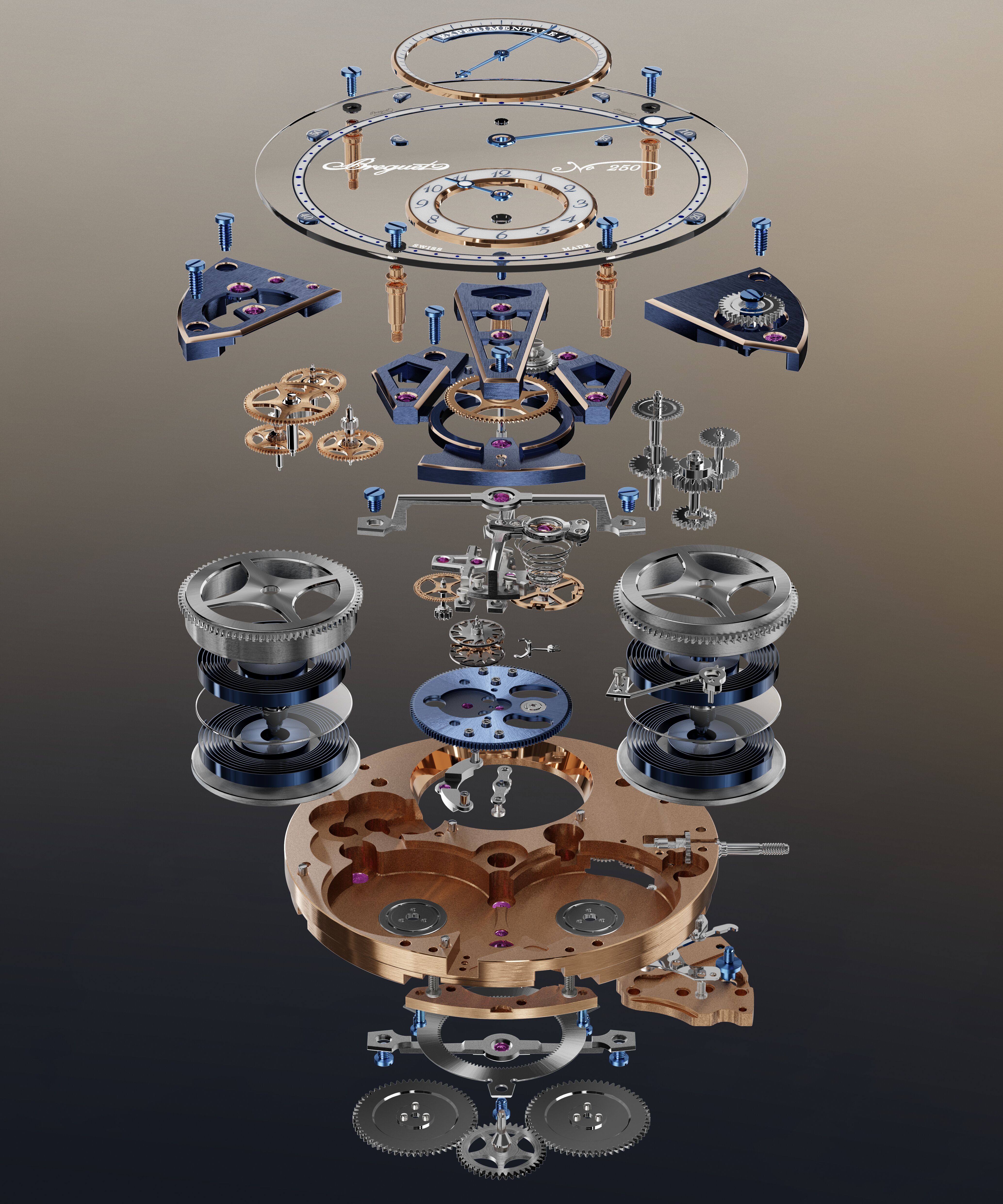 Breguet  Experimentale 1：以 10 赫茲磁力擒縱陀飛輪開啟未來製錶新篇章