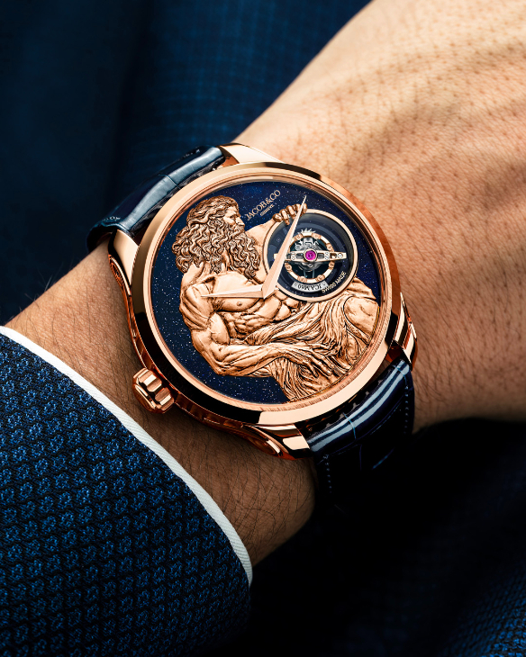 JACOB & CO. - GRAND COMPLICATION MASTERPIECES - JA060.40.AA.AA.A - 4秒一圈！史上最快陀飛輪｜Jacob & Co.「God of Time」腕錶