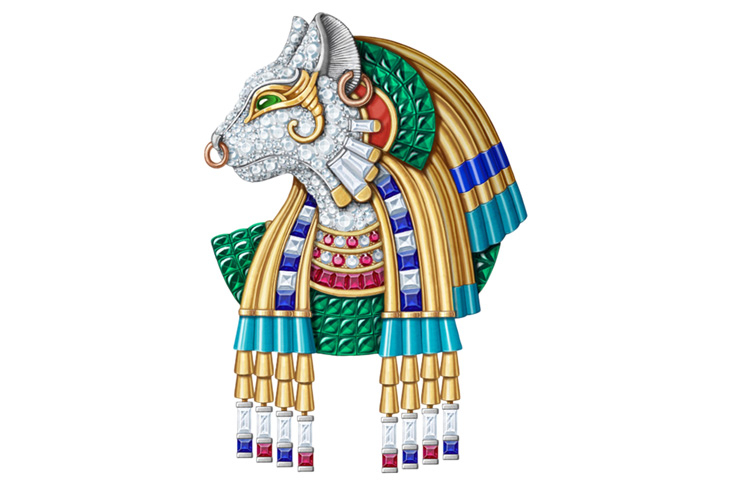 醉心古埃及｜梵克雅寶Fascinating Egypt高級珠寶系列