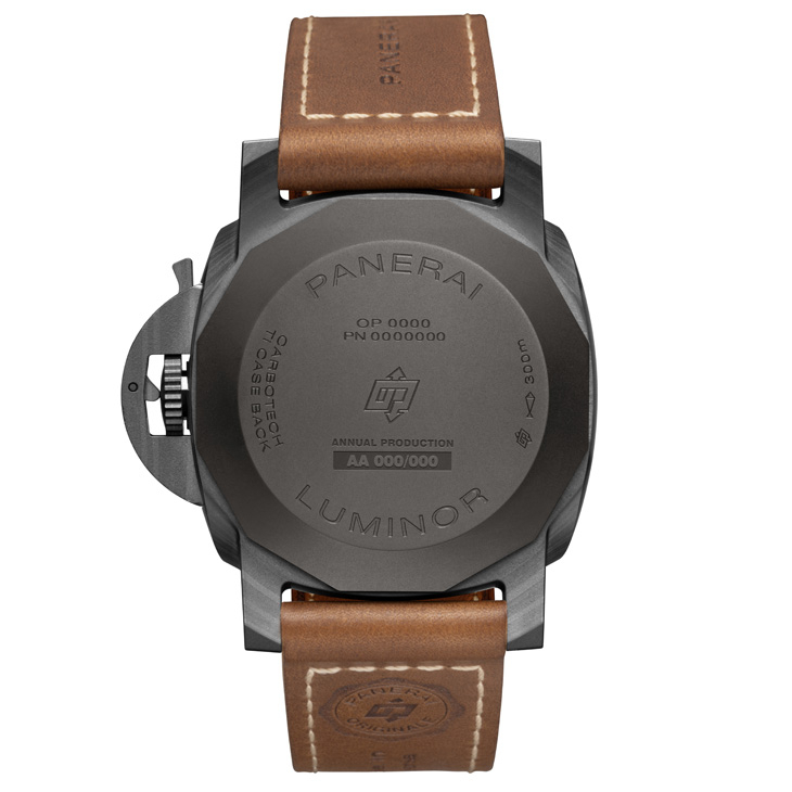 PANERAI - LUMINOR MARINA - PAM01707 - Carbotech入列!PANERAI Luminor Marina PAM01707以高科技碳纖維演繹經典輪廓