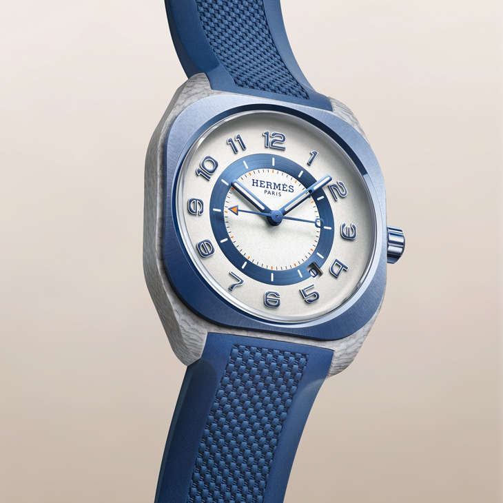 HERMES - H08 - （HERMES H08） - 新材質、新色選，Hermès H08腕錶展現明亮新貌