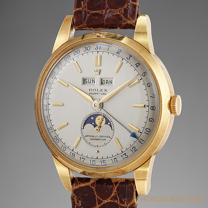 ROLEX - 2019勞力士重點高價拍賣大物(上)|最高價黃金版8171