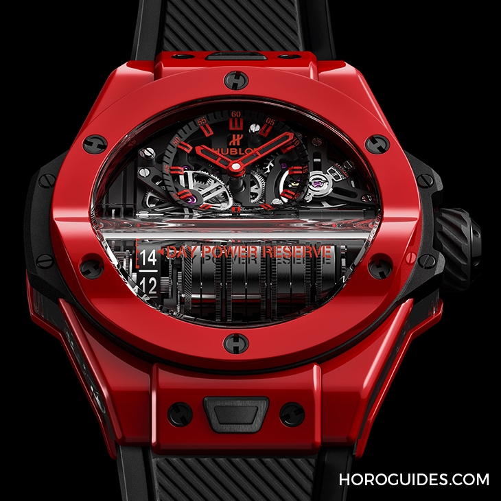 HUBLOT - 紅陶瓷流淌熾熱激情|HUBLOT宇舶Big Bang MP-11 Red Magic