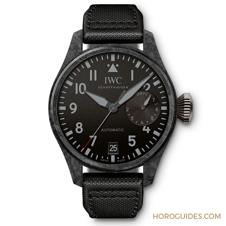 IWC - PILOT - IW506101 - 不僅限量,還有隱藏版|IWC大型飛行員「黑碳」特別版