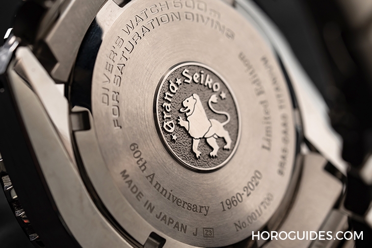 GRAND SEIKO - SPORT - SLGA001 - 系出東瀛的鋼鐵硬漢|GRAND SEIKO 60週年專業600米潛水錶SLGA001