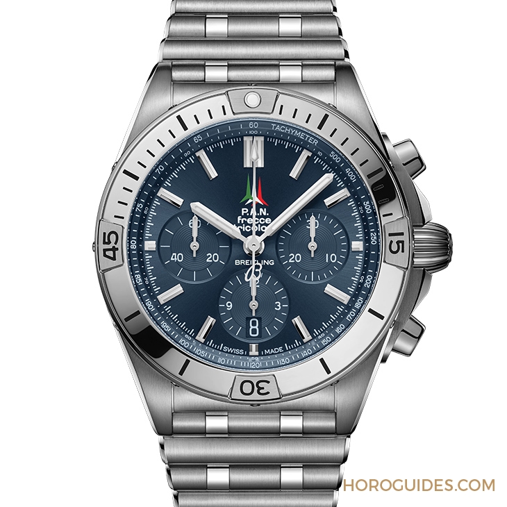 BREITLING - 百年靈Chronomat新款三大重點,新鍊帶、新錶圈還有精彩新色!