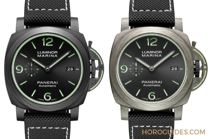 OFFICINE PANERAI - 全都亮起來!沛納海全新Luminor Marina,錶盤、錶冠、錶帶都有夜光