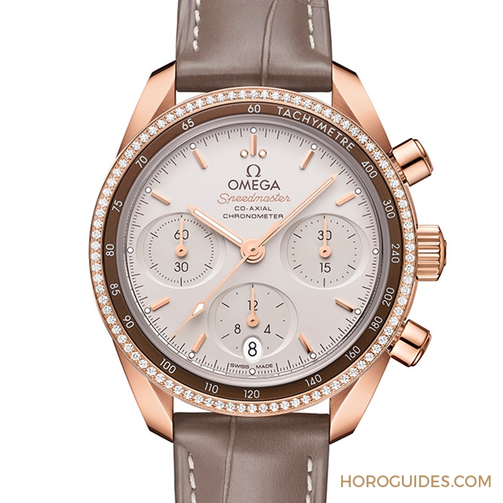 OMEGA - 換上華貴新裝|OMEGA Speedmaster 38mm貴金屬新款