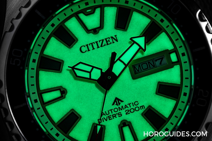 CITIZEN - 夜光錶盤好吸引!CITIZEN亞洲限定Promaster Fugu潛水錶 親民定價入手型格