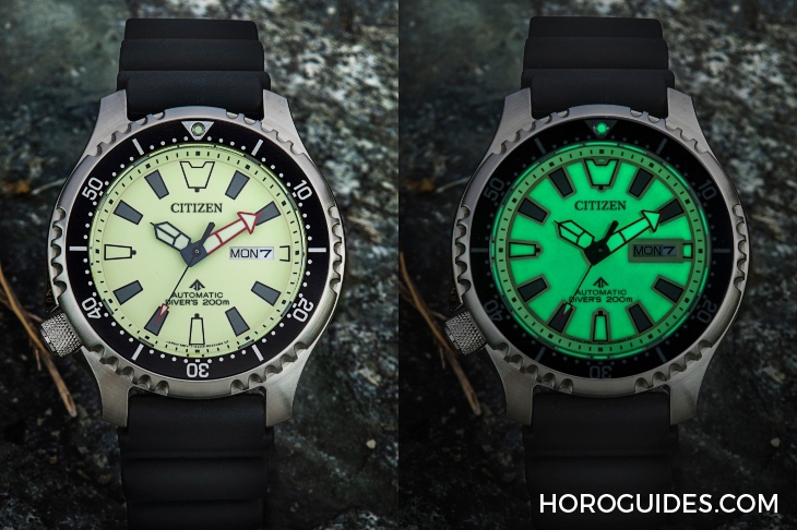 CITIZEN - 夜光錶盤好吸引!CITIZEN亞洲限定Promaster Fugu潛水錶 親民定價入手型格