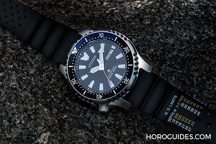 CITIZEN - 夜光錶盤好吸引!CITIZEN亞洲限定Promaster Fugu潛水錶 親民定價入手型格