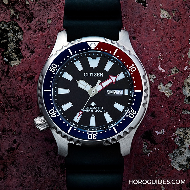 CITIZEN - 夜光錶盤好吸引!CITIZEN亞洲限定Promaster Fugu潛水錶 親民定價入手型格