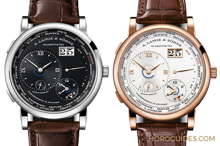 A. LANGE & SÖHNE - 朗格Lange 1 Time Zone搭載全新自製機芯,新增實用日夜顯示