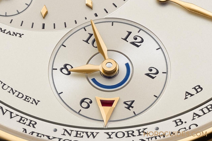 A. LANGE & SÖHNE - 朗格Lange 1 Time Zone搭載全新自製機芯,新增實用日夜顯示