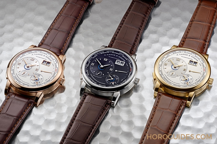 A. LANGE & SÖHNE - 朗格Lange 1 Time Zone搭載全新自製機芯,新增實用日夜顯示