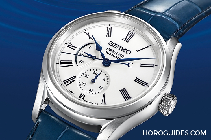 SEIKO - 錶盤工藝的最佳入門系列|SEIKO Presage有田燒瓷面限量錶 「水月」