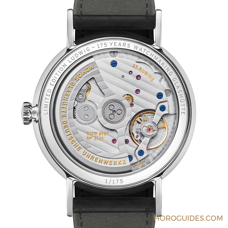 NOMOS - LUDWIG - 261.S1 - Glashütte製錶175周年大禮,看NOMOS如何從細節做起