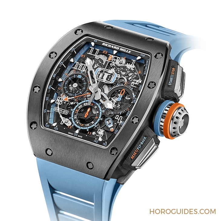 RICHARD MILLE - RICHARD MILLE新款RM 11-05,輕盈如鈦、硬度比擬鑽石!