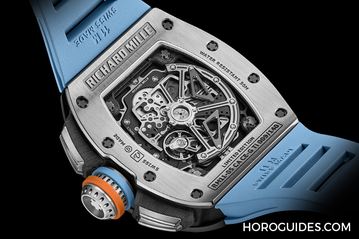 RICHARD MILLE - RICHARD MILLE新款RM 11-05,輕盈如鈦、硬度比擬鑽石!