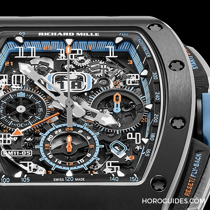 RICHARD MILLE - RICHARD MILLE新款RM 11-05,輕盈如鈦、硬度比擬鑽石!