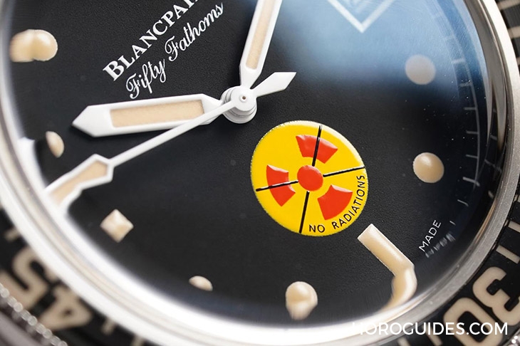 BLANCPAIN - FIFTY FATHOMS - 5008D-1130-B64A - 經典再現!BLANCPAIN發表Fifty Fathoms五十噚無輻射復刻版腕錶
