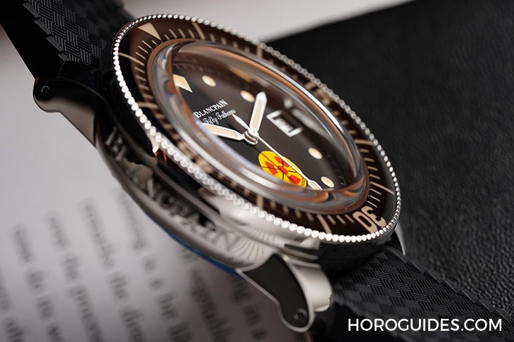 BLANCPAIN - FIFTY FATHOMS - 5008D-1130-B64A - 經典再現!BLANCPAIN發表Fifty Fathoms五十噚無輻射復刻版腕錶