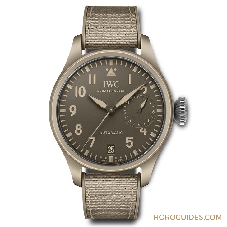 IWC - 沙色陶瓷軍事風|IWC大型飛行員TOP GUN莫哈韋沙漠特別版