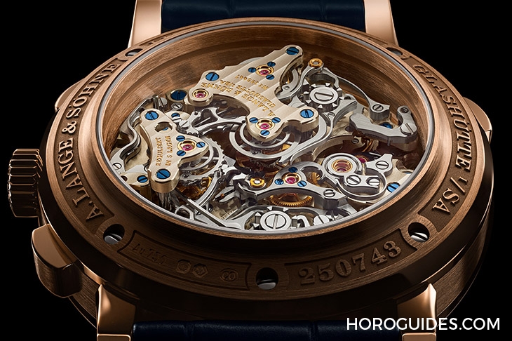 A. LANGE & SÖHNE - A. LANGE & SÖHNE朗格Triple Split三追針計時,推出貴氣藍金新色
