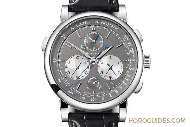 A. LANGE & SÖHNE - A. LANGE & SÖHNE朗格Triple Split三追針計時,推出貴氣藍金新色
