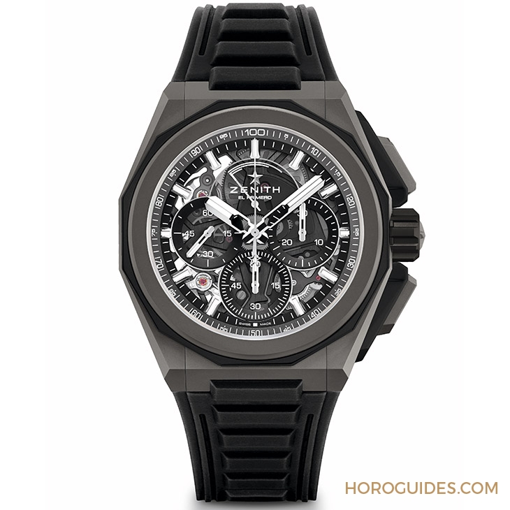 ZENITH - 強悍速度之王,配搭嶄新12邊形錶圈|ZENITH Defy Extreme腕錶