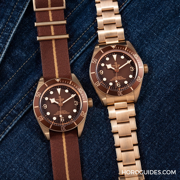 TUDOR - BLACK BAY - M79012M-0001 - 帝舵表TUDOR推出第一只專賣店限定款:Black Bay Fifty-Eight青銅錶39毫米