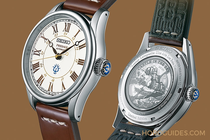 SEIKO - PRESAGE - SPB215J1 - SEIKO x 吉卜力工作室《天空之城》限量錶,又一款高性價比琺瑯面!