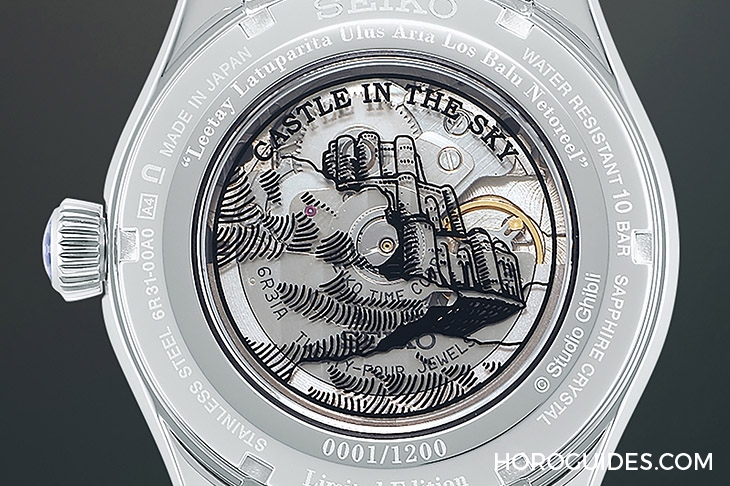 SEIKO - PRESAGE - SPB215J1 - SEIKO x 吉卜力工作室《天空之城》限量錶,又一款高性價比琺瑯面!