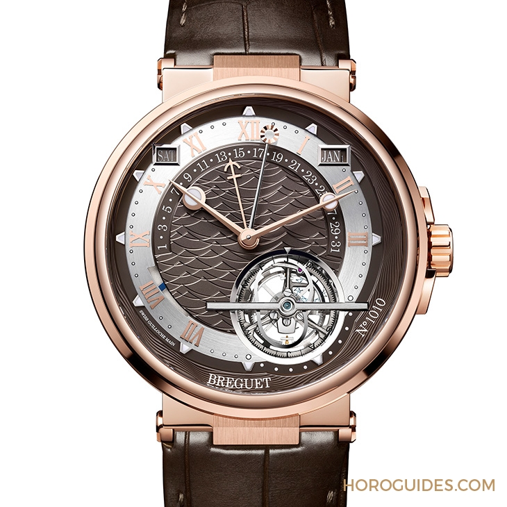 BREGUET - 寶璣最複雜腕錶Marine 5887,玫瑰金暖男新色