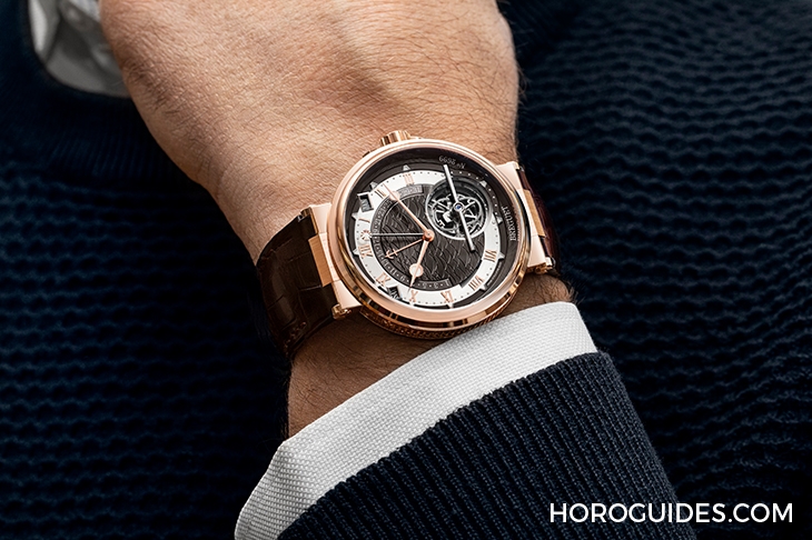 BREGUET - 寶璣最複雜腕錶Marine 5887,玫瑰金暖男新色