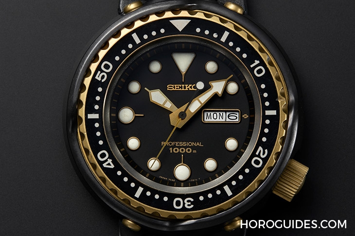 SEIKO - SEIKO Prospex深潛千米鮪魚罐頭,藍黑面盤新色|1986年石英潛水錶35週年限量錶