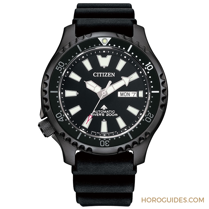 鋼鐵黑袍，帥氣新裝｜CITIZEN Promaster NY013系列潛水錶 亞洲限定