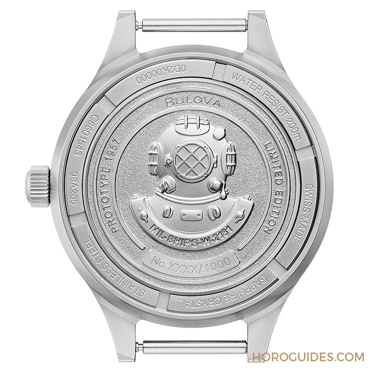 復刻美國海軍原型錶款 再現歷史時刻|BULOVA Archive Mil-Ships潛水錶